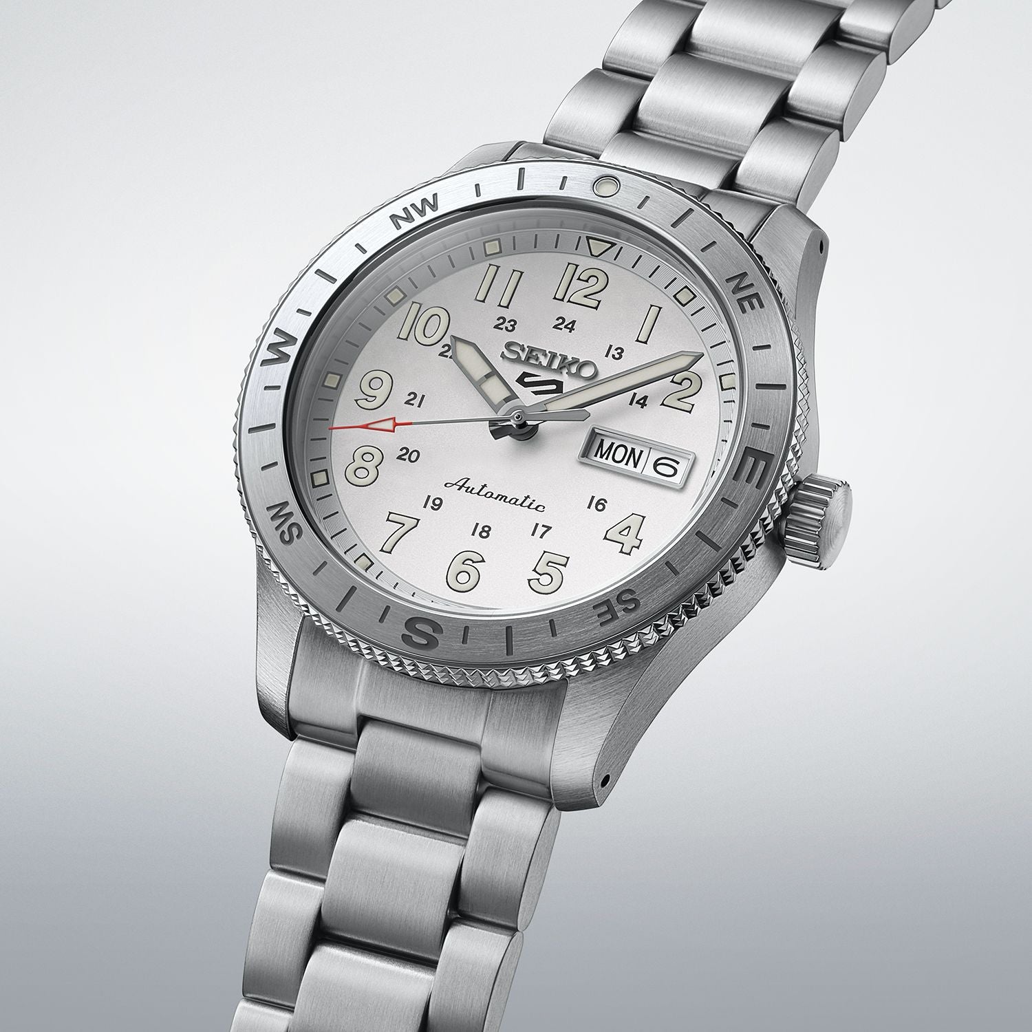 Seiko 5 Sports Field White Dial Stainless Steel HDB007K