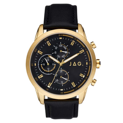 Jag Kennedy Black Dial 45mm Watch J2530