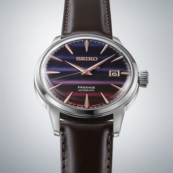 Seiko Presage 紫色日落限量版腕表 SRPK75J