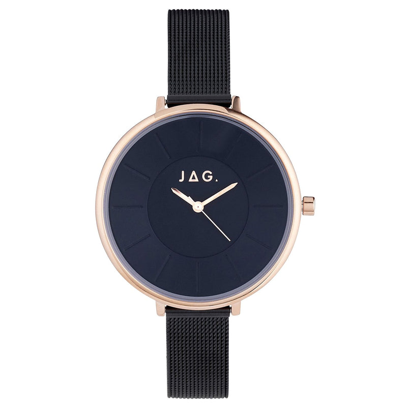 Jag Ella Black Dial 38mm Watch J2362A