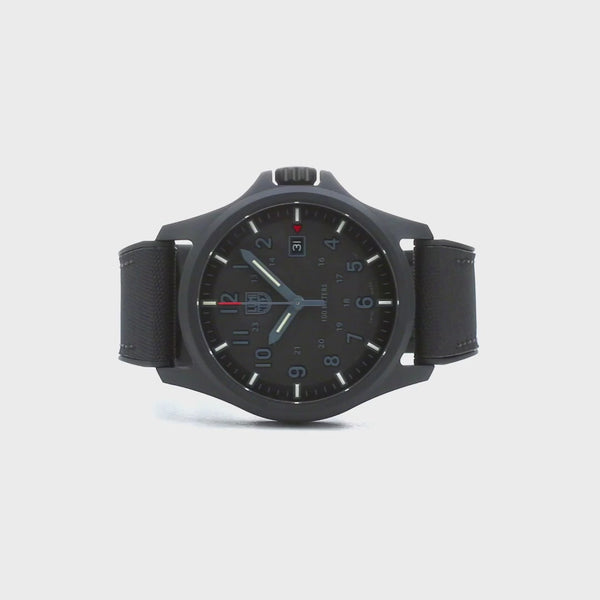 Luminox Atacama Field Black Rubber Band Watch XL.1961