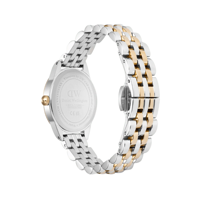 Daniel Wellington Ophelia Mini Beans Link White Dial Watch DW00100811