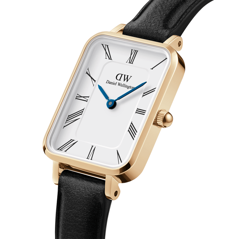 Daniel Wellington Quadro Roman Numerals Sheffield Gold Watch DW00100692