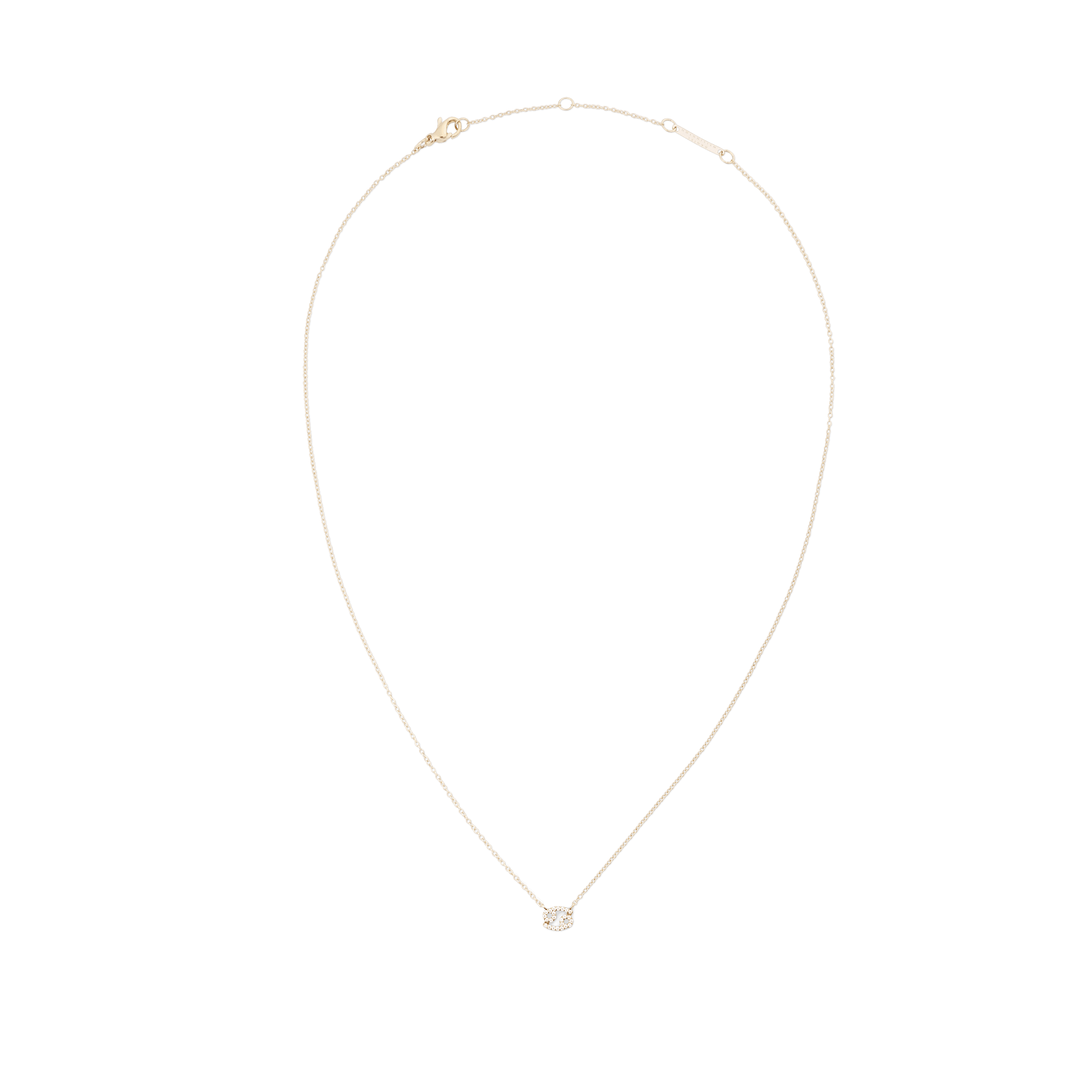 Daniel Wellington Zodiac Crystal Necklace Gold