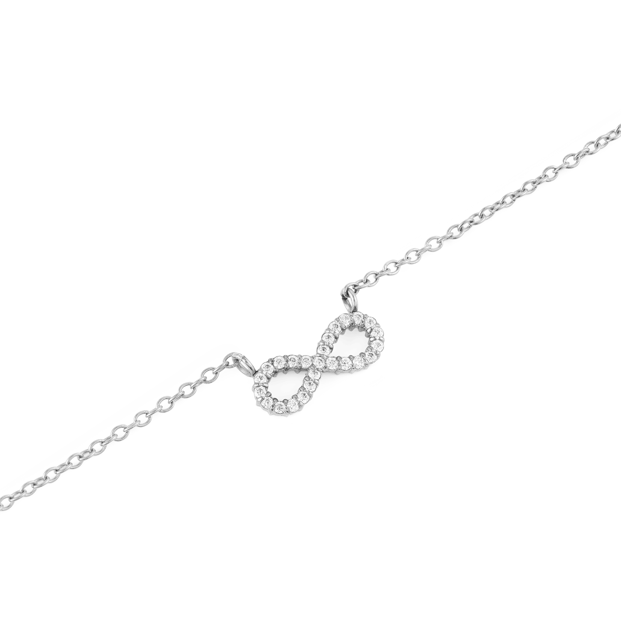 Daniel Wellington Mirelle Infinity Necklace Silver