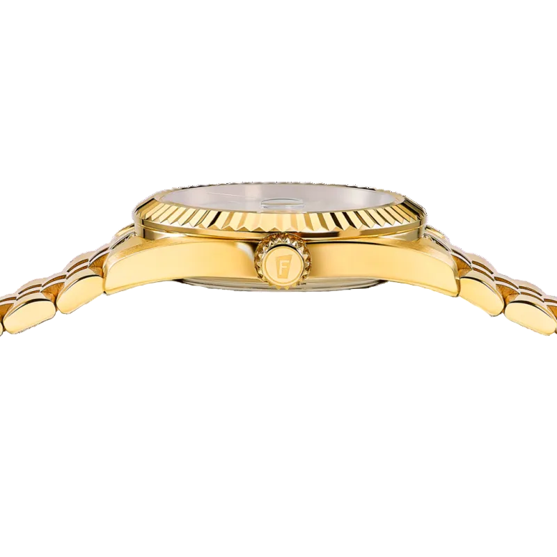 Festina Swiss Made Automatic Gold Dial Stainless Steel Men’s Watch F20092/2