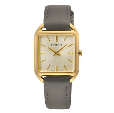 Seiko 女士日装方形手表 SWR090