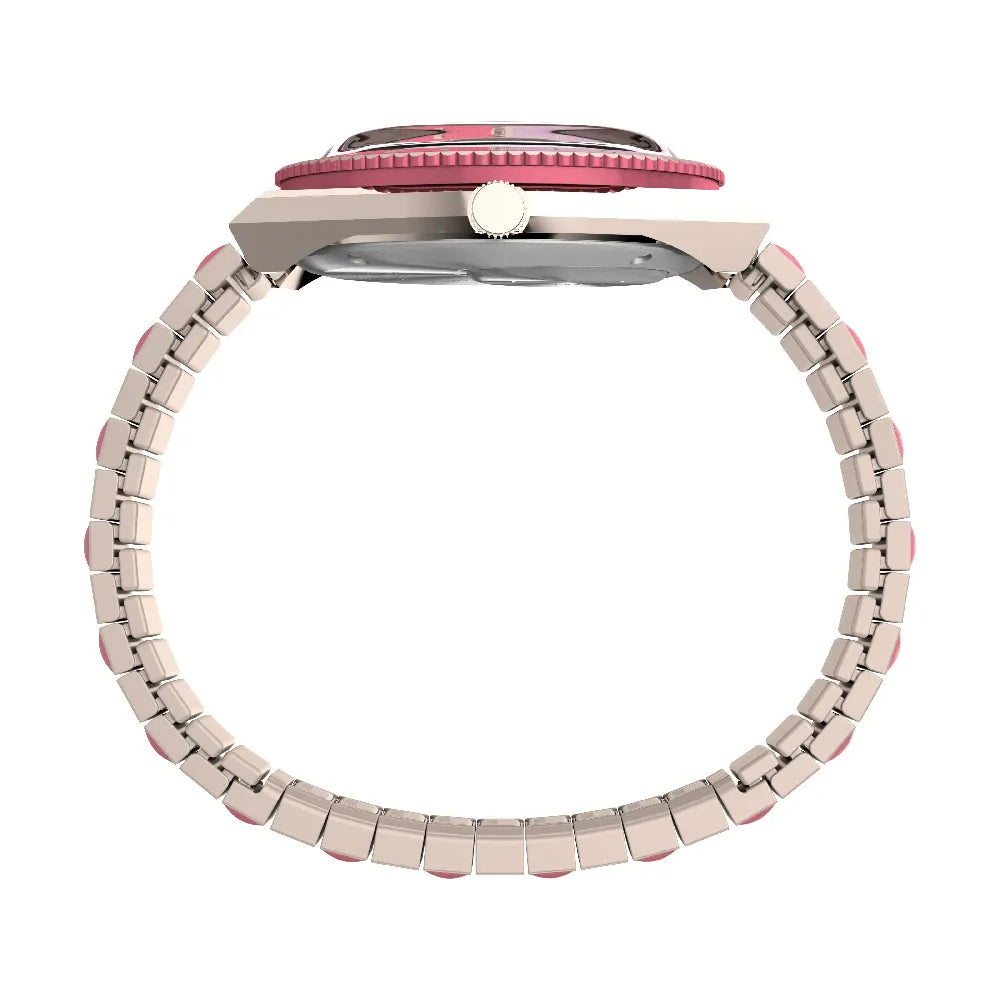 Timex Q 36mm Pink Dial Watch TW2W41000