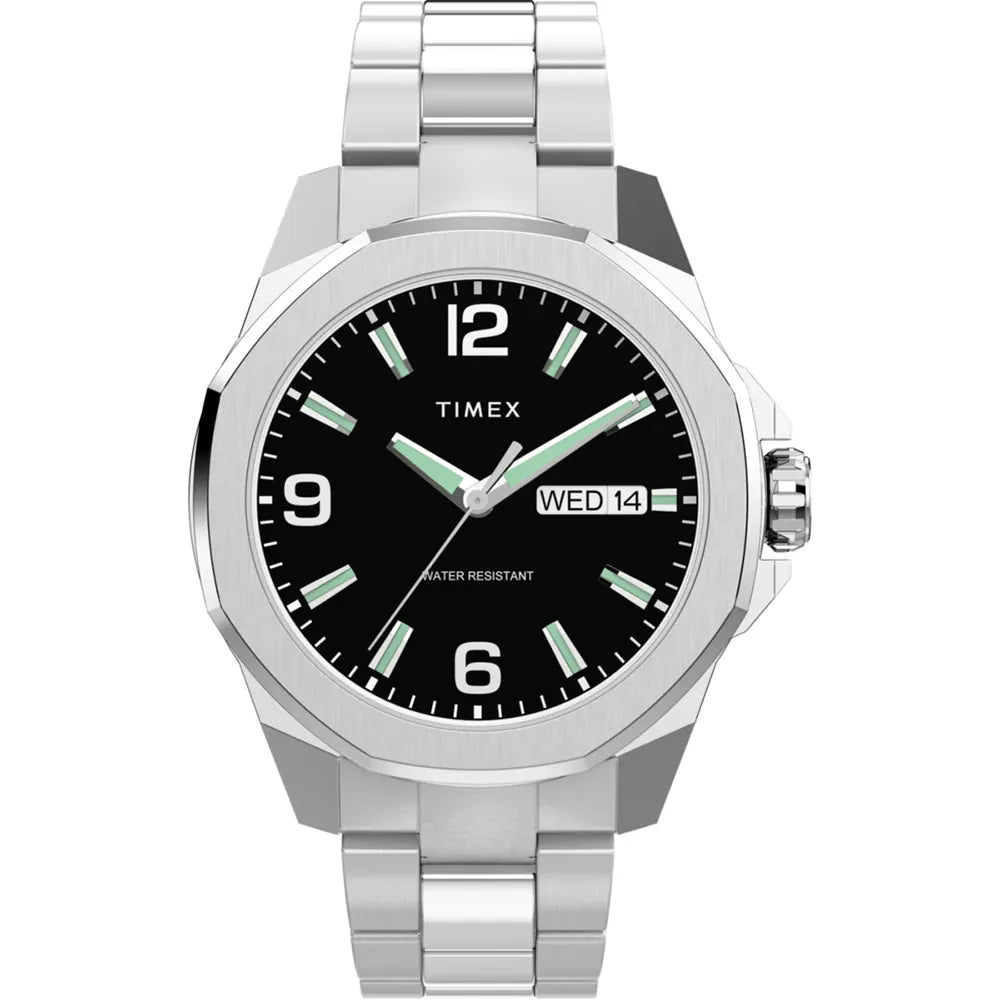 Timex Essex Ave Black Dial Watch TW2W92700