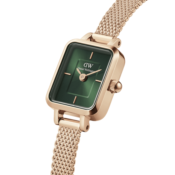 Daniel Wellington Quadro Mini 15.4X18.2 Merose Emerald 腕表 DW00100648