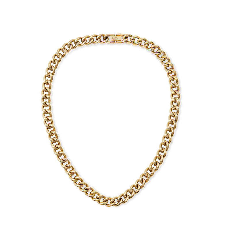 Daniel Wellington Chunky Chain Necklace Gold