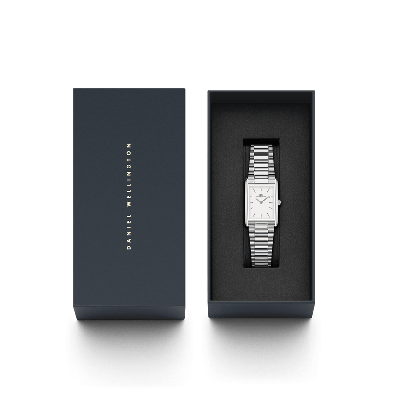 Daniel Wellington Bound 3 链银色手表 DW00100701