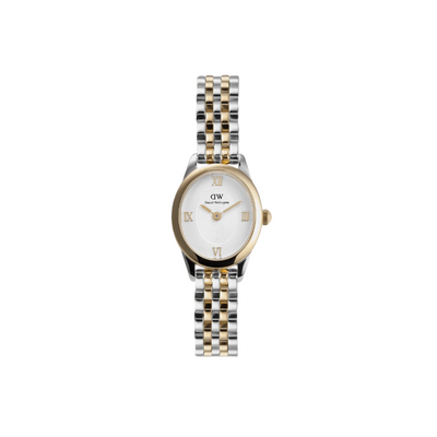 Daniel Wellington Ophelia Mini Beans Link White Dial Watch DW00100811