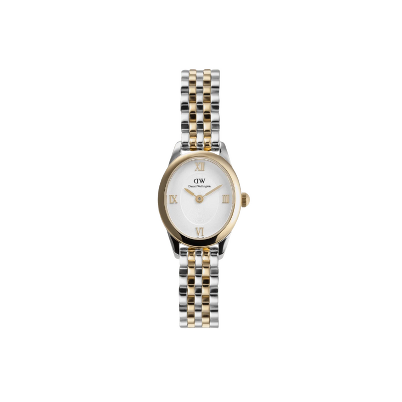 Daniel Wellington Ophelia Mini Beans Link White Dial Watch DW00100811