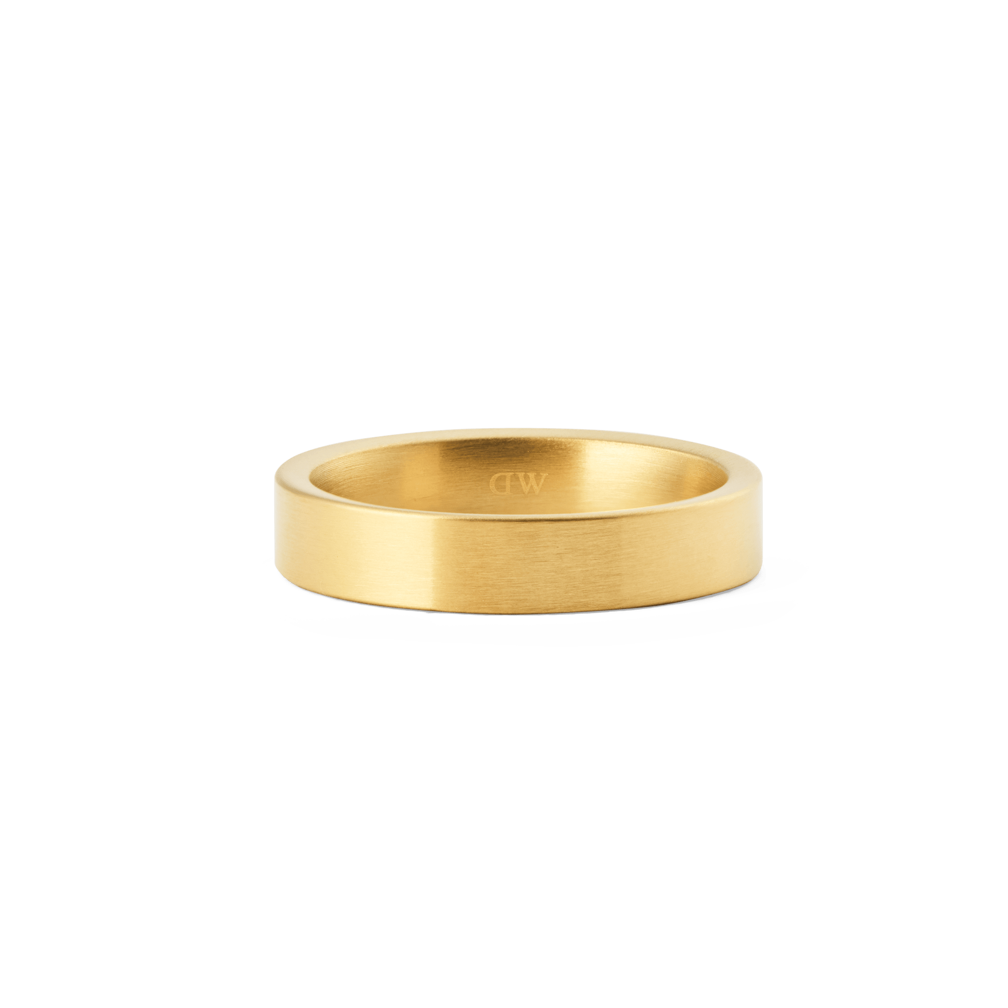 Daniel Wellington Line Ring Brushed Gold 4.5mm