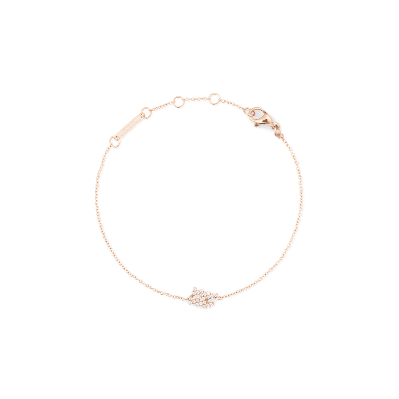 Daniel Wellington Crystal Zodiac Chain Bracelet Rose Gold