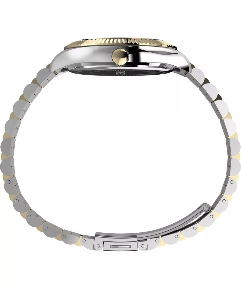 Timex Legacy 36mm Two-tone Case and Bracelet with Green Dial TW2W87400