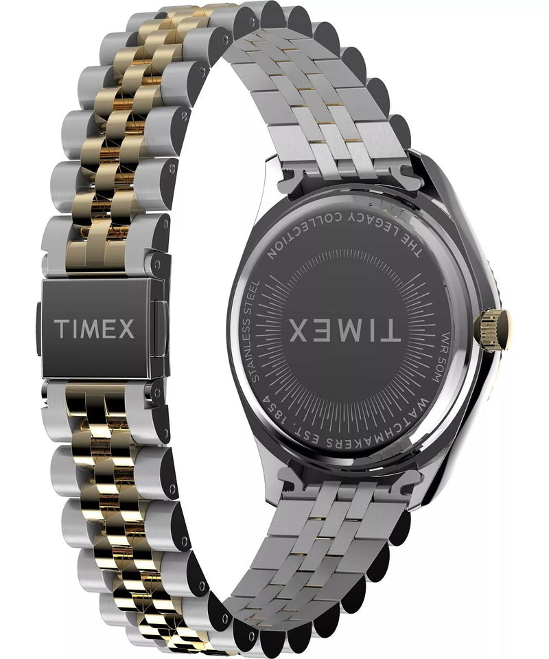 Timex Legacy 36mm Two-tone Case and Bracelet with Green Dial TW2W87400