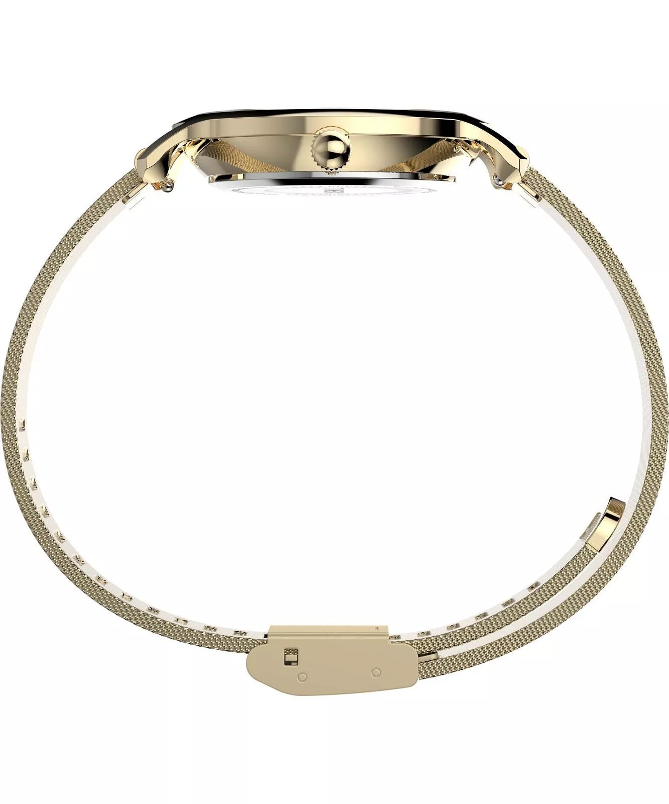 Timex Transcend 31mm Gold-tone Case and Bracelet with Green Dial TW2W87300