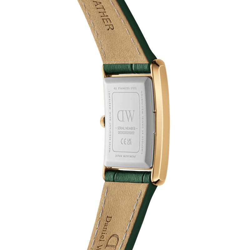 Daniel Wellington 鳄鱼纹香槟色放射纹金表 DW00100695