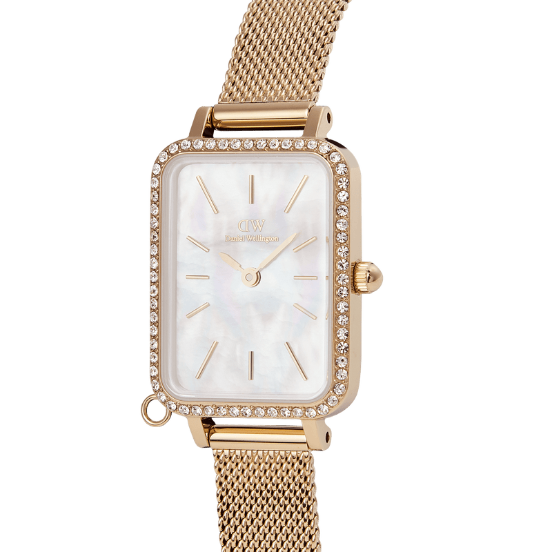 Daniel Wellington Quadro Crystal Zodiac Evergold 腕表