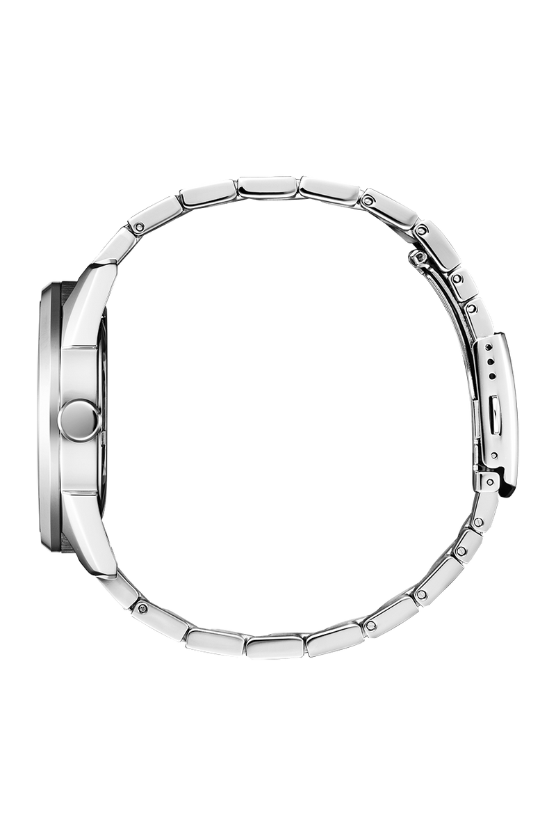 西铁城 Eco-Drive 蓝色表盘不锈钢手表 AW0081-89L