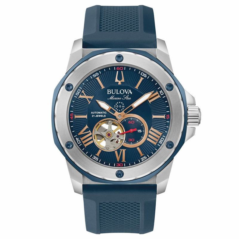 Bulova Mens Marine Star Watch 98A282