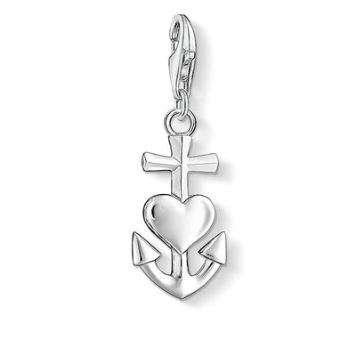 Thomas Sabo Charm Pendant "Cross, Heart, Anchor"