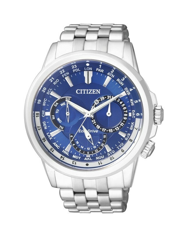 Citizen Eco-Drive Calendrier World Time 100M Gent'S Watch