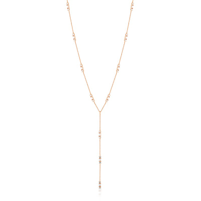 GEORGINI THE LAYERED EDIT TOLU NECKLACE ROSE GOLD