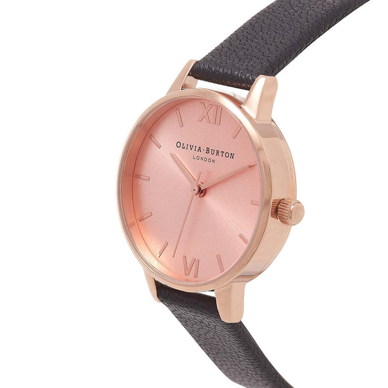 Olivia Burton Midi Dial Rose Gold Watch - Rose Gold