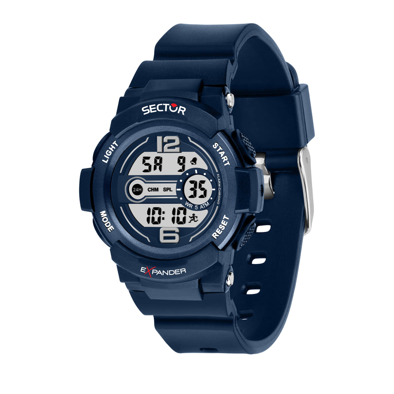 Sector EX-16 Blue Digital Watch R3251525002