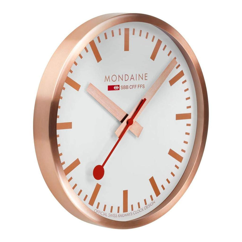 MONDAINE OFFICIAL SWISS RAILWAYS WALL CLOCK