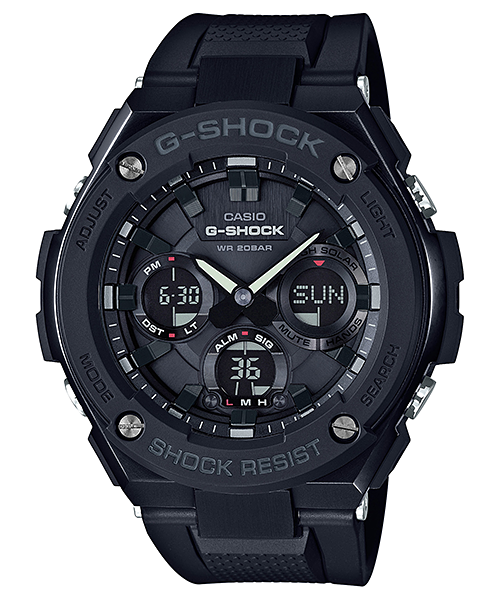 G-Shock G-Steel 太阳能男式手表 GSTS100G-1B