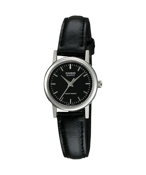 Casio Quartz Analog Black Dial Womens Watch