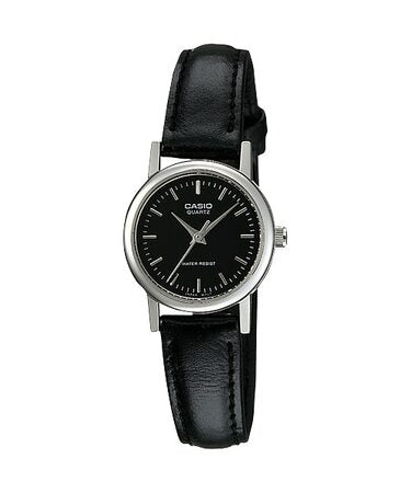Casio Quartz Analog Black Dial Womens Watch