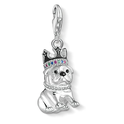 Thomas Sabo 吊坠“带皇冠的斗牛犬”