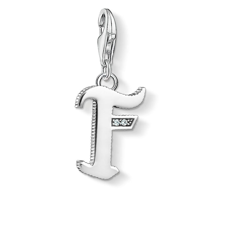 Thomas Sabo Charm Pendant "Letter F Silver"