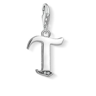 Thomas Sabo Charm Pendant "Letter T Silver"