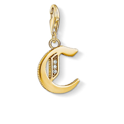 Thomas Sabo Charm Pendant "Letter C" Gold