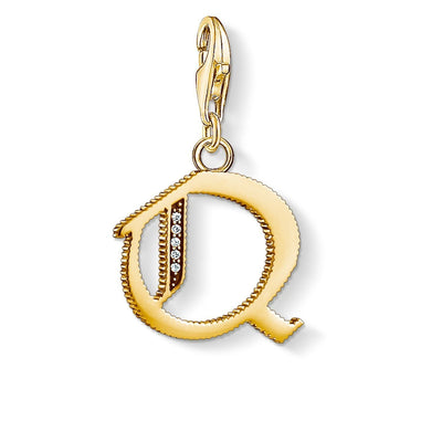 Thomas Sabo Charm Pendant "Letter Q Gold"