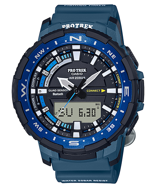 CASIO Angler Line Bluetooth Link Watch PRT-B70-2