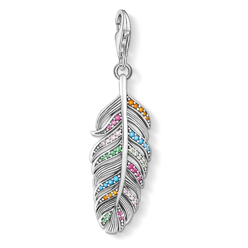 Thomas Sabo Charm Pendant Feather Silver