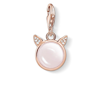 Thomas Sabo Charm Pendant Cat's Ears Rose Gold