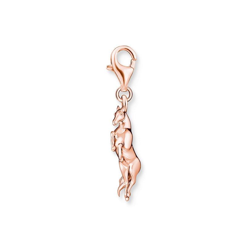 THOMAS SABO Charm pendant horse rose gold