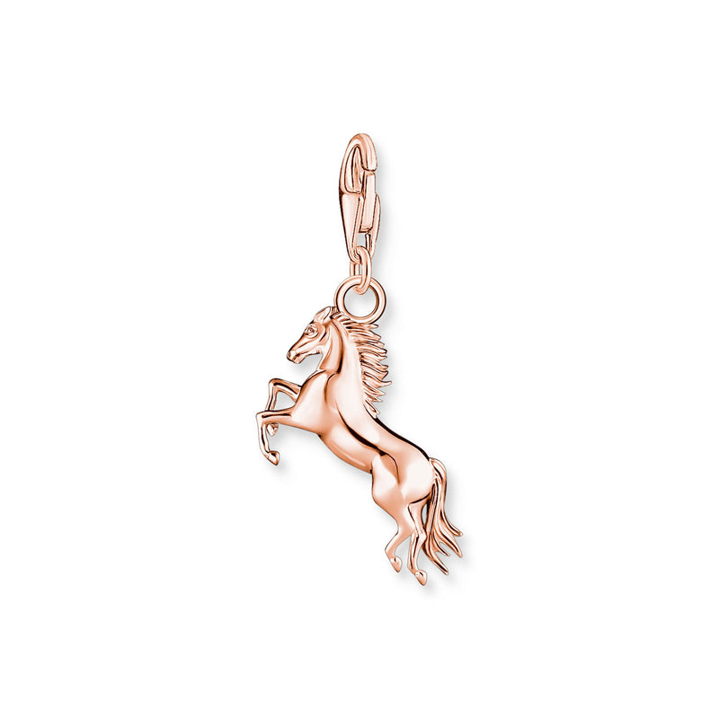 THOMAS SABO Charm pendant horse rose gold