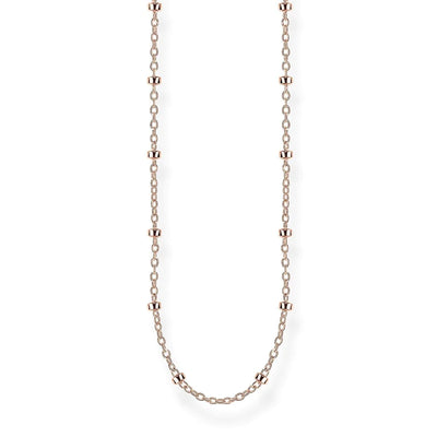 Thomas Sabo Rose Gold Plated Fine Ball Chain TKE1890R50