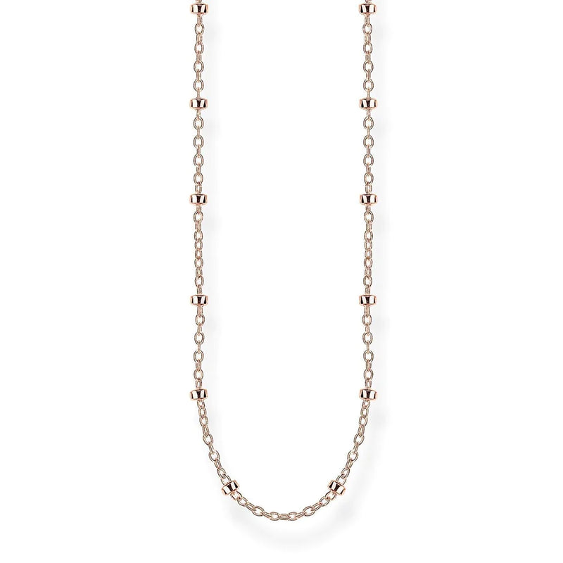 Thomas Sabo Rose Gold Plated Fine Ball Chain TKE1890R50