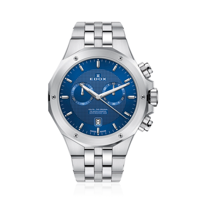 Edox Chronorally Automatic Blue Dial Men's Watch 101103MBUIN