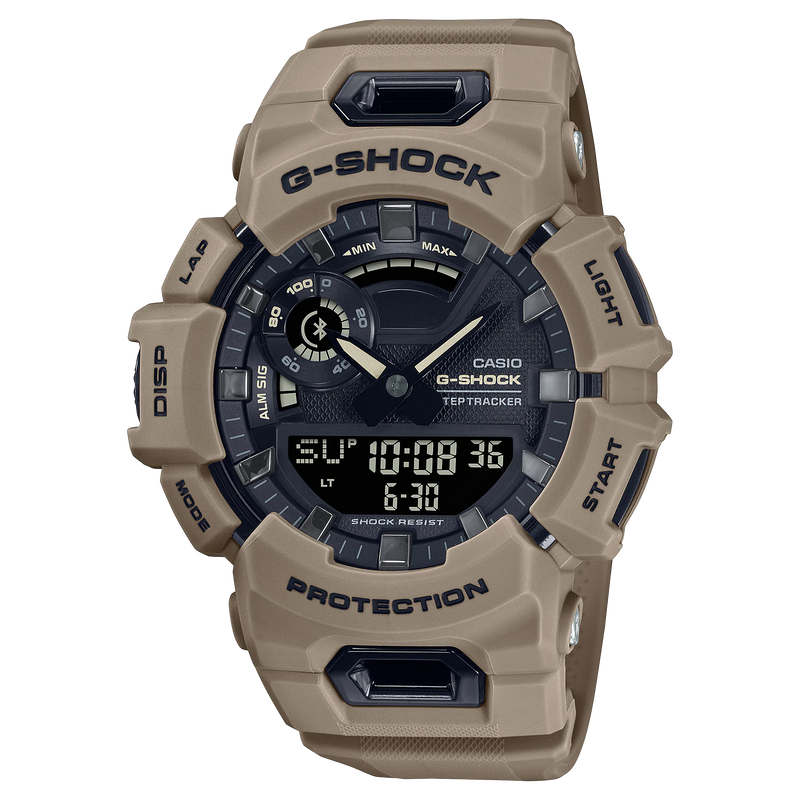 G-Shock G-Squad 棕色树脂表带手表 GBA900UU-5A